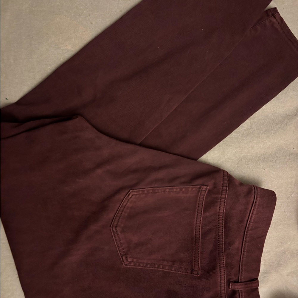 Time and Tru Rich Burgundy Trousers
